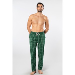 Cacharel Erkek Dokuma Pijama Tek Alt 2240/Yeşil 4