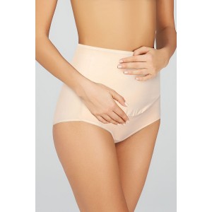 Kom Ten Basic Düz Hamile Külot