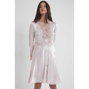 Pierre Cardin 6'lı Pudra Midi Gecelik Sabahlık Set 6335